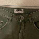 One Teaspoon Freebirds Olive Green Cropped ankle Jeans Photo 4