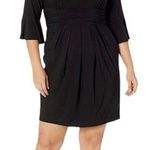 Eliza J  Jersey Knit Mini Dress Black 12 Photo 0