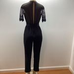 Goodtime Size Large Elegant Black Lace Jumpsuit. Preloved Photo 6