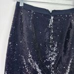 J.Crew NWT Sequin Mini Skirt Pockets Indigo Navy Size 00 NEW Photo 7