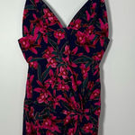 NBD Revolve Strappy Floral Bunched Mini Dress XS Photo 0