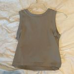 Dynamic  Tank Top Cropped Blue Grey One Size Photo 0