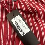 Motel NWT Lirura Casual Trouser In Maroon Stripe Photo 7