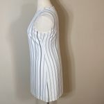 Calvin Klein White pinstriped sheath dress Photo 1