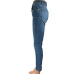 Reformation Women's Blue Destin Wash Stretch Mid Rise Skinny Denim Jeans Size 27 Photo 1