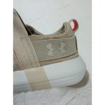 Under Armour  UA Womens Vibe Elastic Slip On Lace Up Sneakers Beige Size 7 Photo 5