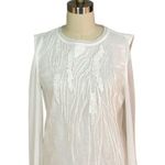 NWT White on White Summer Dress Maxi Yi jia Womens S/M Wedding Cruise Beach Size M Photo 1