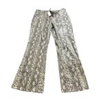 Ecote NWT Urban Outfitters  Monty Snakeskin Lace Up Bootcut Flare Pants Womens XL Photo 1