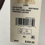 Michael Kors MiICHAEL Avra Medium Crocodile Embossed Leather Crossbody Bag, NWT Photo 7