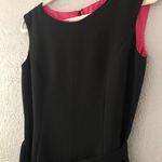 K Petite Black Dress with Bottom Ruffles Photo 2