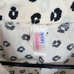 Avon Fashions Vintage 90s Cream Black Abstract Floral Button Up Shirt Plus 15/16 White Photo 2