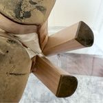 Chloé CHLOE Size US8 IT38 White Leather Chunky Heel Platform Sandals Photo 8