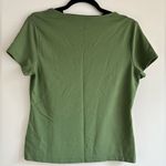 Adrienne Vittadini  Olive Green Top Photo 1