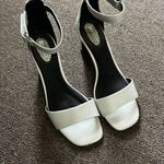 White Velcro Heels Size 8 Photo 0