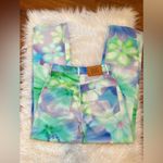 BDG NWOT  floral tie dye jeans Photo 3