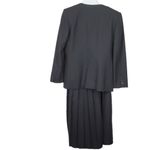 Saks 5th Avenue Saks FIFTH AVENUE - Vintage wool pleated skirt set size 10 Photo 4