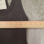 Free People Intimately Speed Dial Bodysuit Women's XS Ribbed Gray Feminine NWT Photo 5