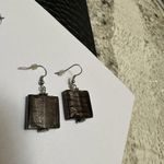 Lot Of 3 Pretty Dangle Drop Bead Beaded Mix Of Pierced Earrings Photo 6