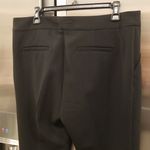 Trina Turk 💕💕 Moss Pant ~ Luxe Drape Cropped Black 12 NWT Photo 6