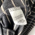 Le lis Nellie Taft  Soft Striped Long Sleeve Shirt Dress Small Gray White Stripes Photo 8