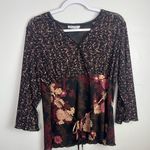 Self Esteem Y2K  multi print blouse Photo 0