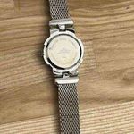 Alto Ladies Watch Crystal Embellishments Pearl Dial Stainless Weave Bracelet Photo 5