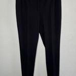 Akris Punto  Womens Black Front Pleat Tailored Dress Trousers Size 10 Photo 10