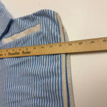 Vineyard Vines Shirt Womens Small Striped Blue White Terry The Shep Pullover Photo 6