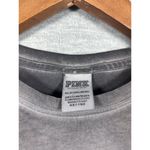 PINK - Victoria's Secret Victorias Secret Pink Gray Love Pink Long Sleeve Pocket Tee Shirt‎ XS Photo 1