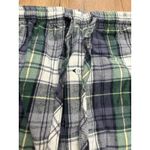 Disney  Store Plaid Pajama Pants Green Blue Cotton Lounge Sleep Size XL Photo 5