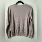 st. john's bay  Sweater Women's Medium Argyle Diamond V Neck Casual Dressy 90s Photo 3