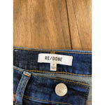 RE/DONE Revolve  90s high rise ankle crop Dark rinse button up straight Jeans 25 Photo 11