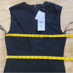 Herve Leger bandage cross front halter midi dress Photo 6