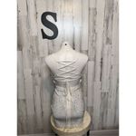 Akira  PRETTY AND CLASSY MINI DRESS WITH RHINESTONE BODY WHITE Photo 7