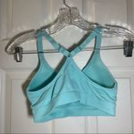 Bcg  Blue/Turquoise Low Support Padded Racerback Sports Bra S Photo 5
