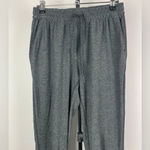 Outdoor Voices Grey Tapered Leg Elastic Waist Drawstring Jogger Pants Photo 1