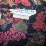 Levi's Vintage Levi Strauss Long Sleeve Floral Collared Button Down Blouse Size 10 Photo 3