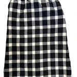 Pendleton VINTAGE MISS WOOL BLACK & WHITE BUFFALO PLAID PENCIL SKIRT USA MADE Photo 1