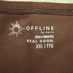 Aerie  Brown Offline Crop Top Photo 2