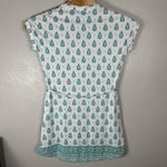 Talbots Cabana Life X  Kamari Tie Waist Tunic Cover-Up Dress UPF 50 Green Medium Photo 4