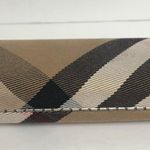 Eyeglasses Case Beige Red Black Burberry Plaid Photo 5