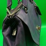 Coach A Rare  Legacy Leather Large Harper Triple Zip Satchel Purple handbag Photo 5