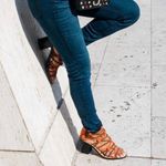 Rag and Bone  Camille Cage Macramé Suede Terracotta Sandals Photo 35