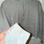 Aerie  OFFLINE OTT cropped Seamed Quarter Zip Sweatshirt Photo 1