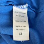 n:philanthropy  Harlow Tee in Deep Blue Photo 5