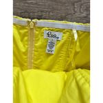 Lilly Pulitzer Sienna Kentucky Eyelet Women’s Strapless Dress 8 Yellow Floral Photo 2