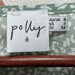 Princess Polly  Size 4 Candice‎ Sage Green Ruffle Short Sleeve Mini Dress Photo 9