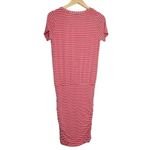 Joules Pink Striped V Neck Short Sleeve Knit Dress Size 4 Casual Pink Photo 2