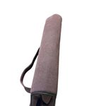 Vintage Virginia Art Slip Cover Purse Handbag Shoulder Bag Brass Lock MCM Brown Photo 1