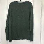 Talbots  Woman Cable Knit‎ Sweater Women's Plus Size 2X Green Cotton, Nylon, Wool Photo 2
